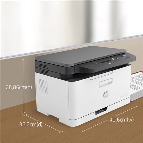 Imprimante multifonction HP Laser Couleur 178nw Blanc