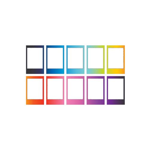 10 Cartouche Fujifilm intax mini Rainbow