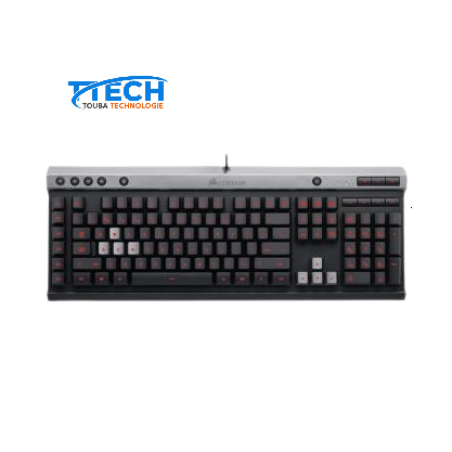 Gaming Keyboard Fun K-30 rétroéclairage réglable, touches G programmables avec stockage embarqué et circuit anti-ghosting (anti-fantôme) pour des manipulations précises dans vos parties effrénées.