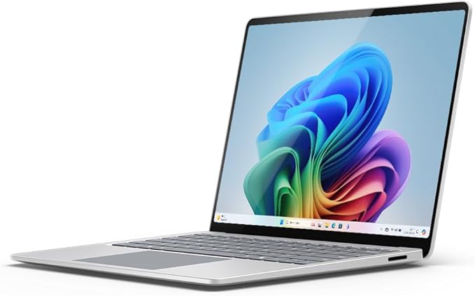 Microsoft Surface Laptop | Copilot+ PC | Ecran Tactile 13” | Snapdragon® X Elite | 16Go RAM | SSD 512Go| Dernier Modèle, 7ème Edition | Noir
